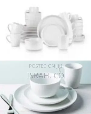 Classic Minimalist Porcelain Dinnerware Set
