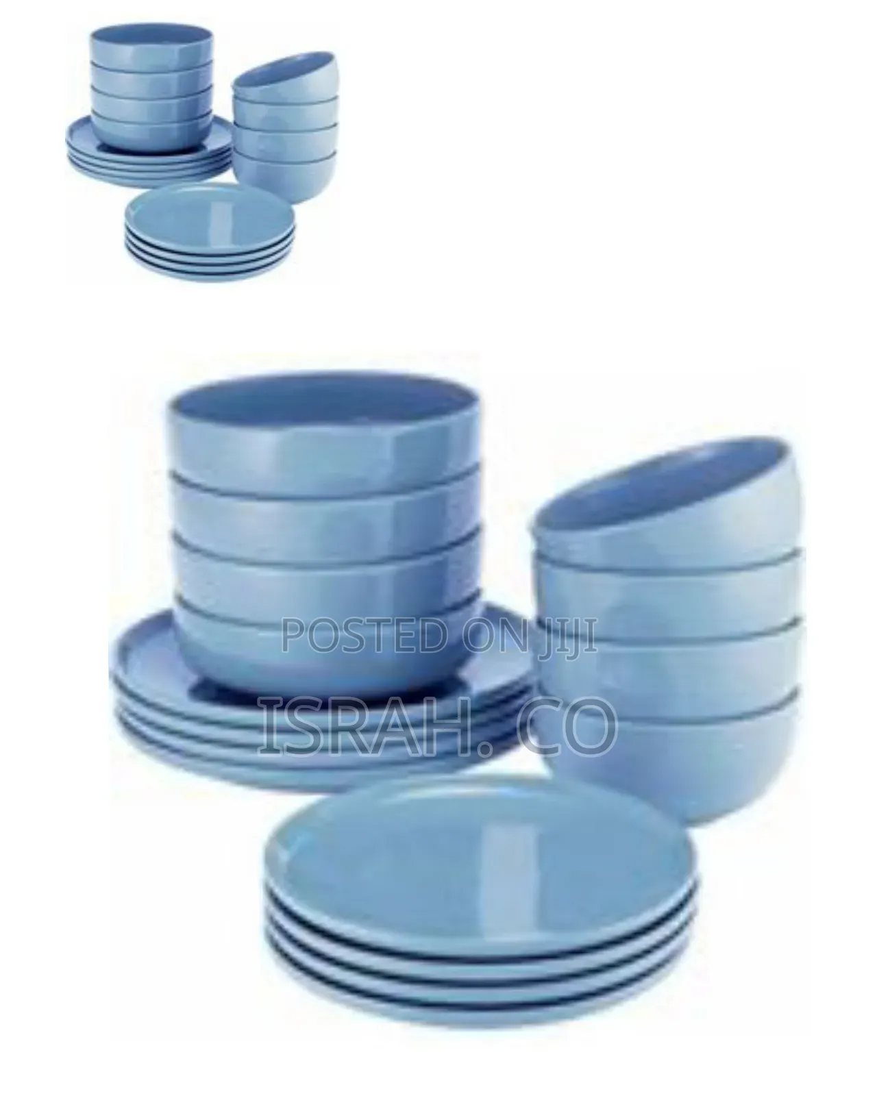 Set of 24 Ceramic Dinnerware Collection