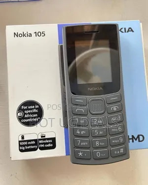 New Nokia 105 Black
