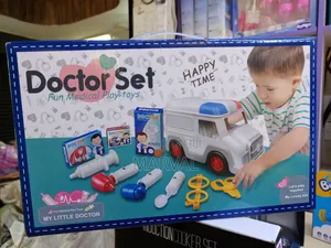 Ambulance Truck Doctor Kit Toy Set.