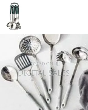 7-Piece Set of Kitchen Ladles and Utensils