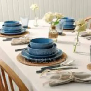 24-Piece Vibrant Ceramic Dinnerware