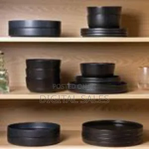 Matte Finish Modern Dinnerware Set (18 Pcs)