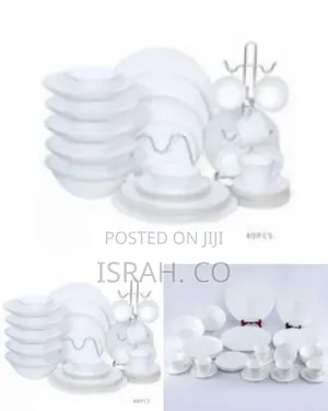Elegant 40-Piece Dinnerware and Tea Set