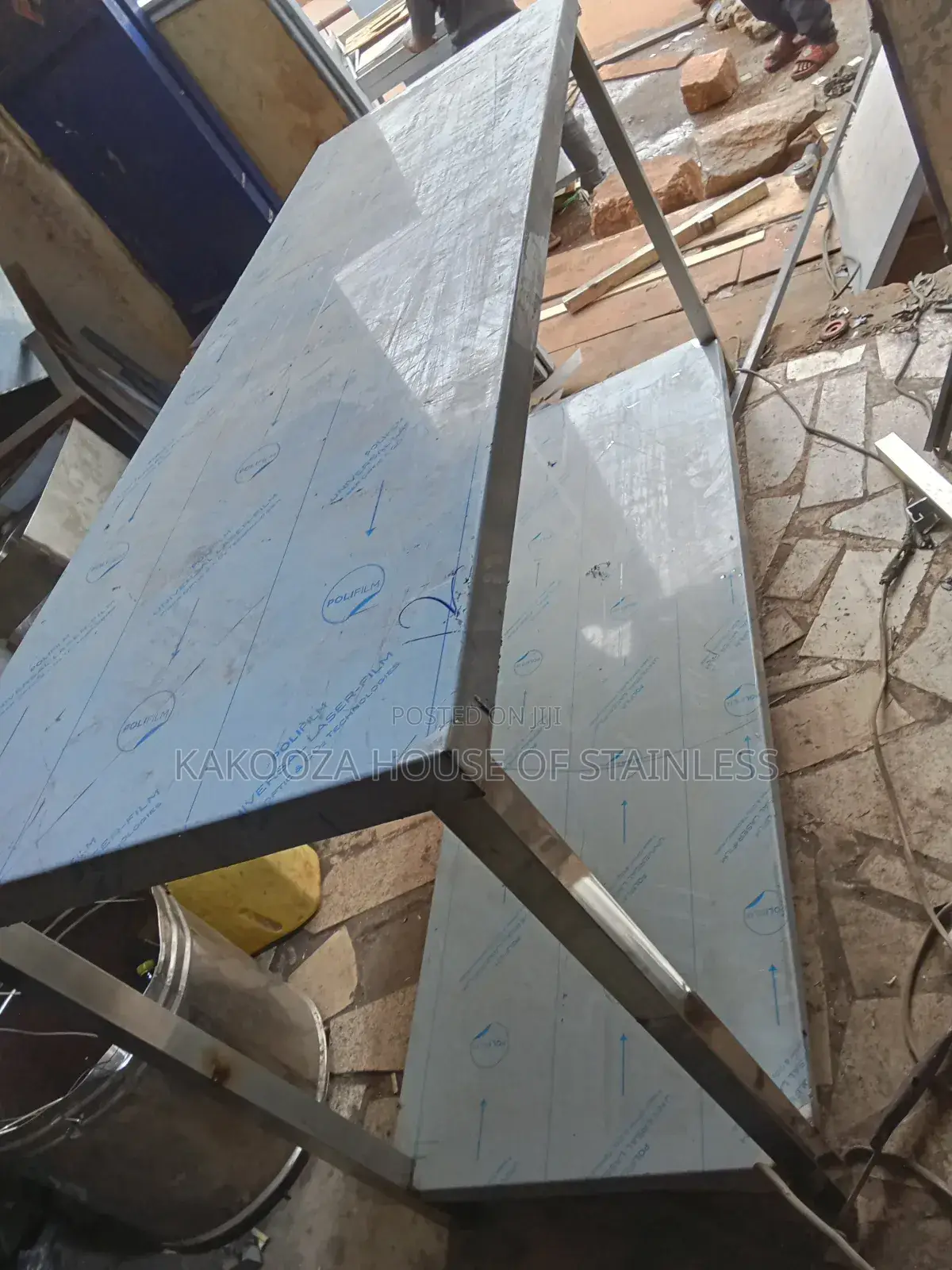 6ft by 2ft Working Table Stainless Steel