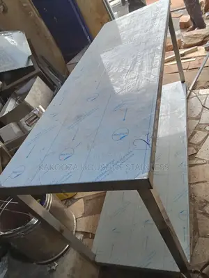6ft by 2ft Working Table Stainless Steel