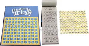 Tambola 600 Tickets Housie Games for Kids, Multicolor, Pack of 1
