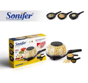 Sonifer Sf-3046 3 in 1 Electric Handheld Home Popcorn Maker