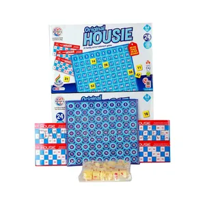 Ratna's Original Housie - Family Game With 24 Reusable Cards