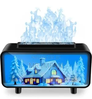 Axrye 3-in-1 Essential Oil Diffuser and Humidifier With a Flame