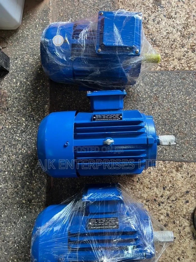 Three Phase and Single Phase Motors All Types Available