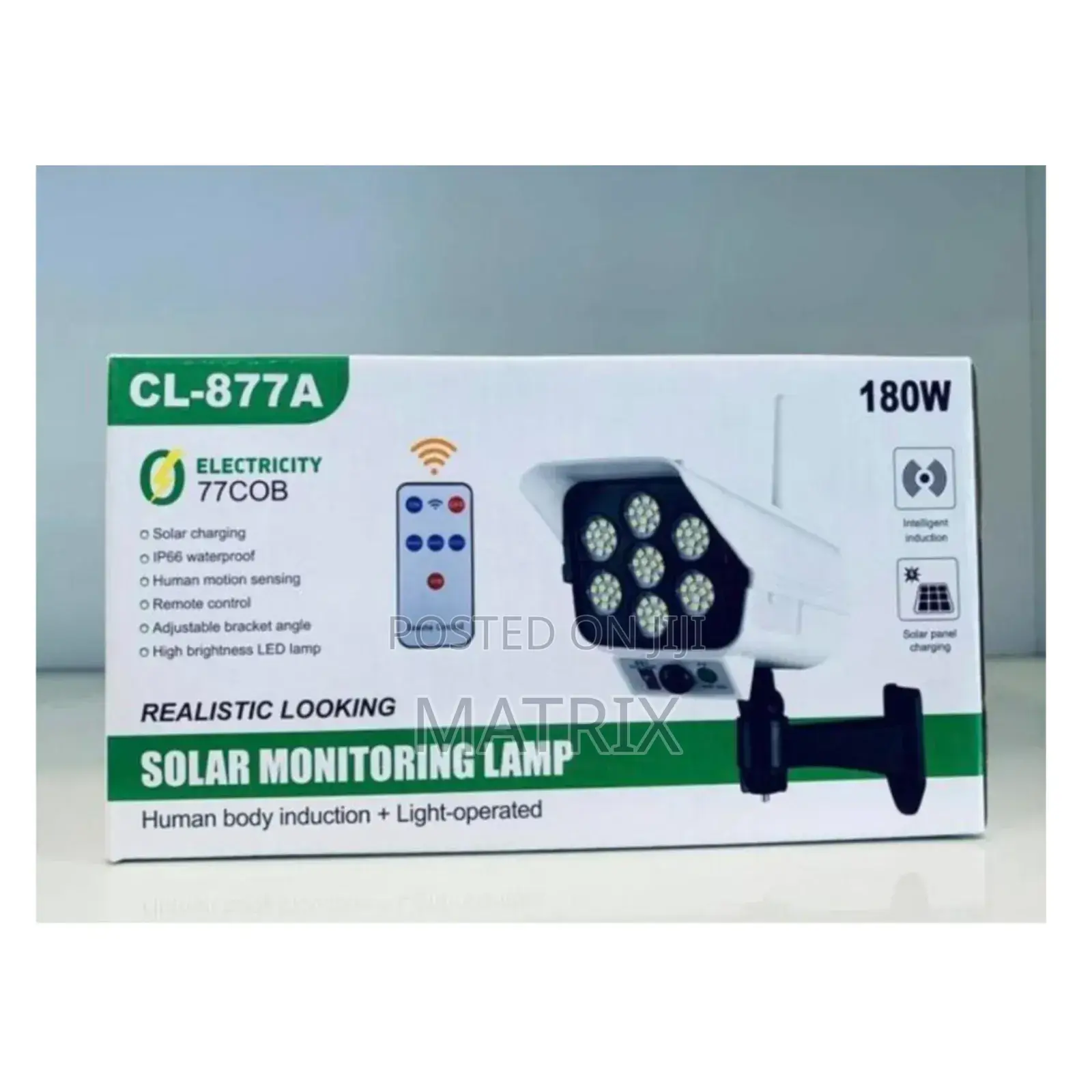 Solar Dummy Camera Monitoring Lights
