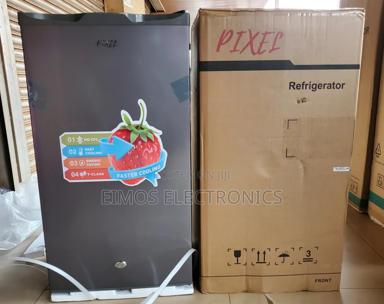 Fridge With Top Freezer 120l Pixel