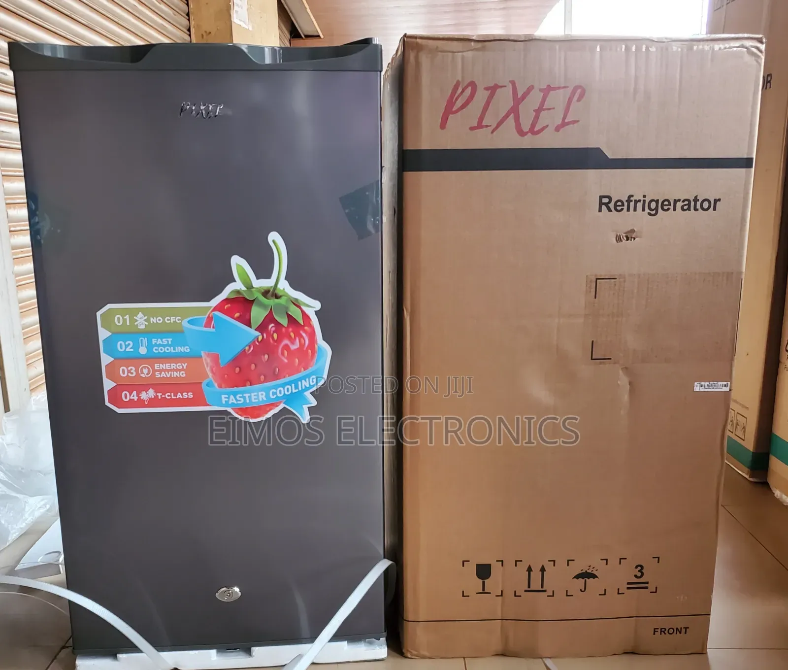 Fridge With Top Freezer 120l Pixel