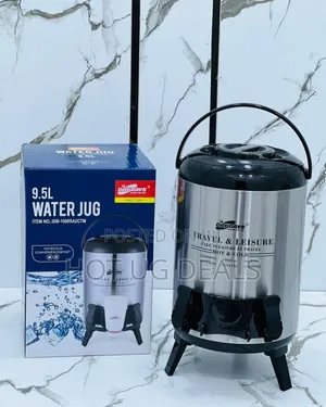 9.5l Days Days Hot And Cold Thermos Flask - Silver