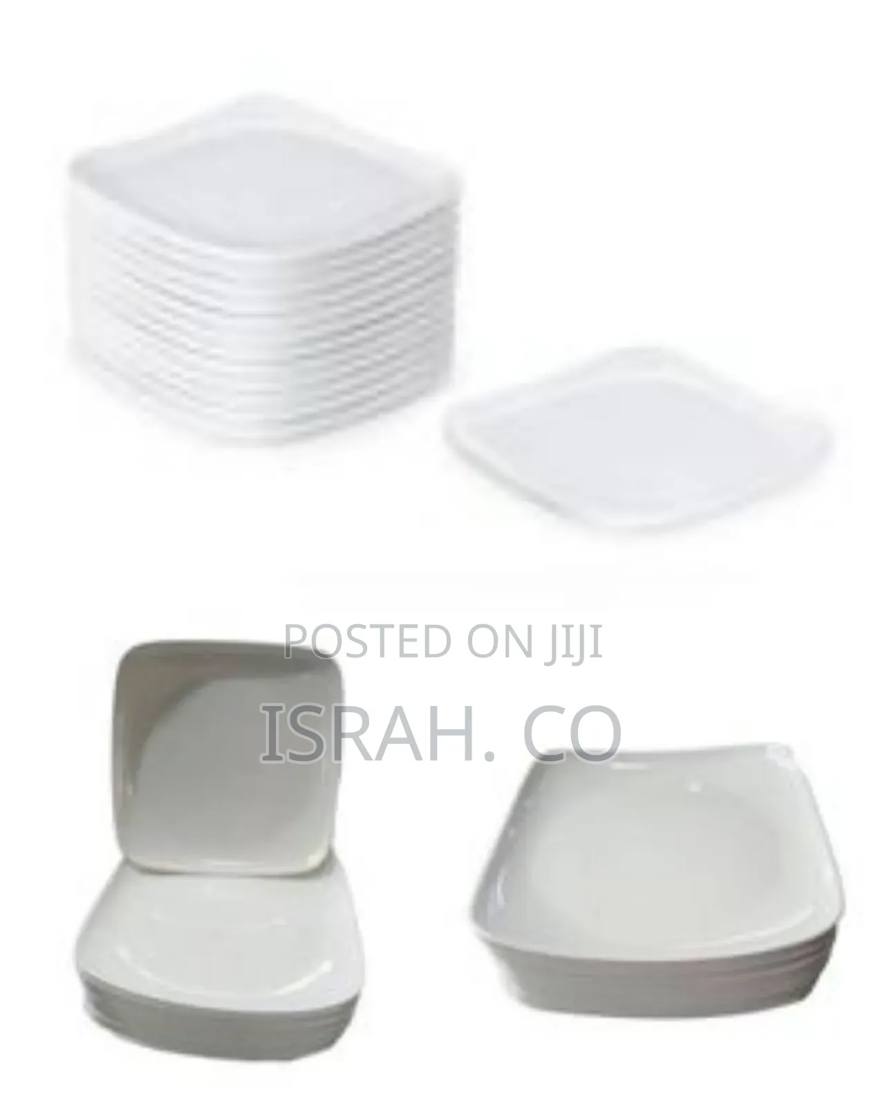 12 Piece Set of Quality Melamine Plates