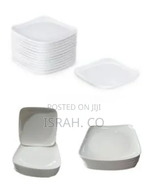 12 Piece Set of Quality Melamine Plates