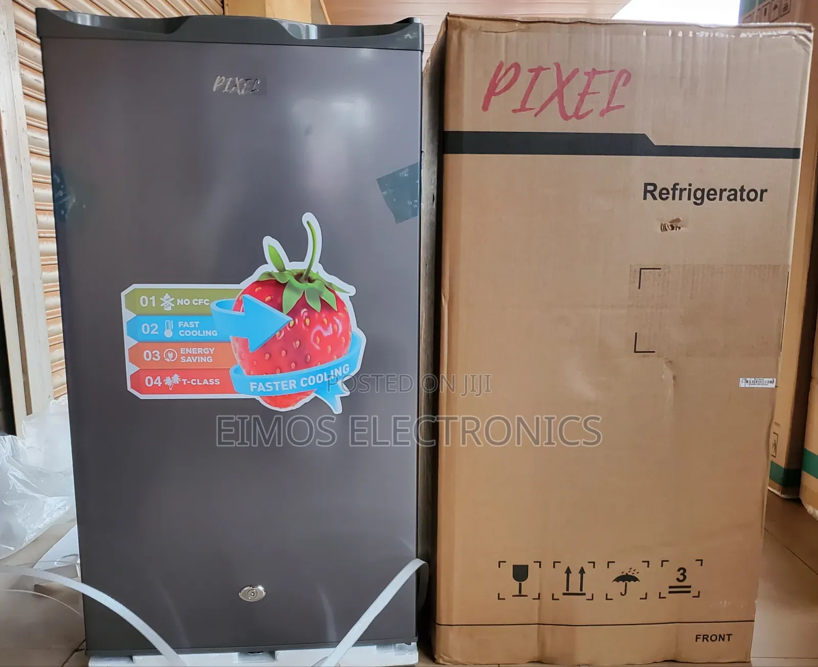 Pixel Refrigerator 120 Single Door With Top Freezer