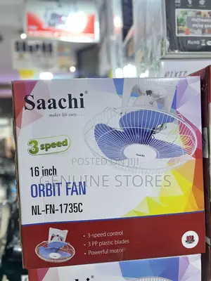 Saachi Ceiling Fan if 16 Inches.