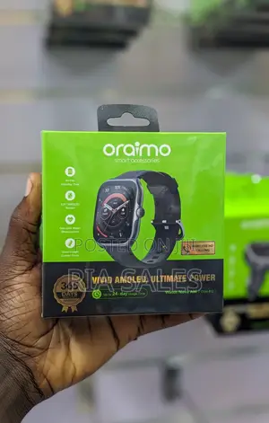 Oraimo Watch Nova Am 2.01" Amoled Screen Curved Smart Watch