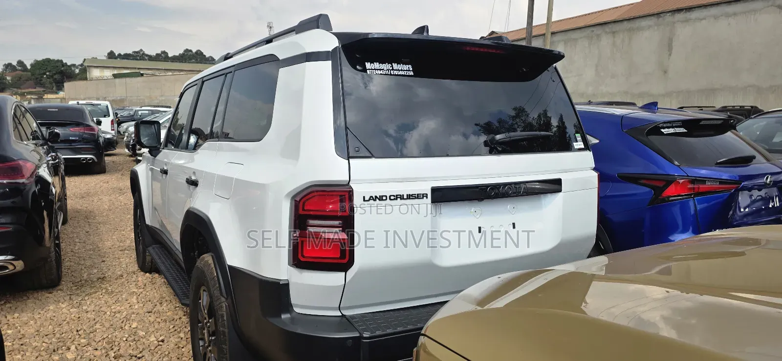 New Toyota Land Cruiser Prado 2025 White
