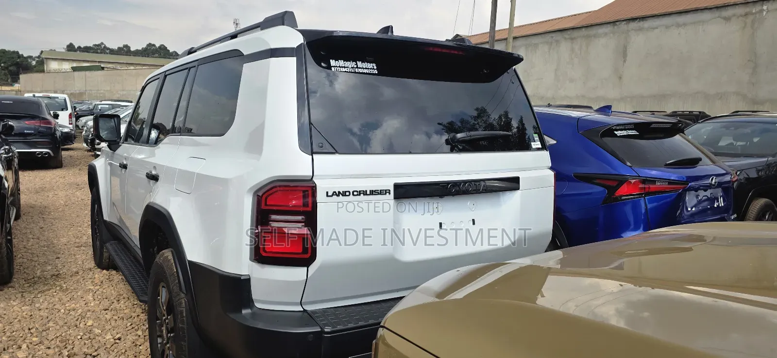 New Toyota Land Cruiser Prado 2025 White