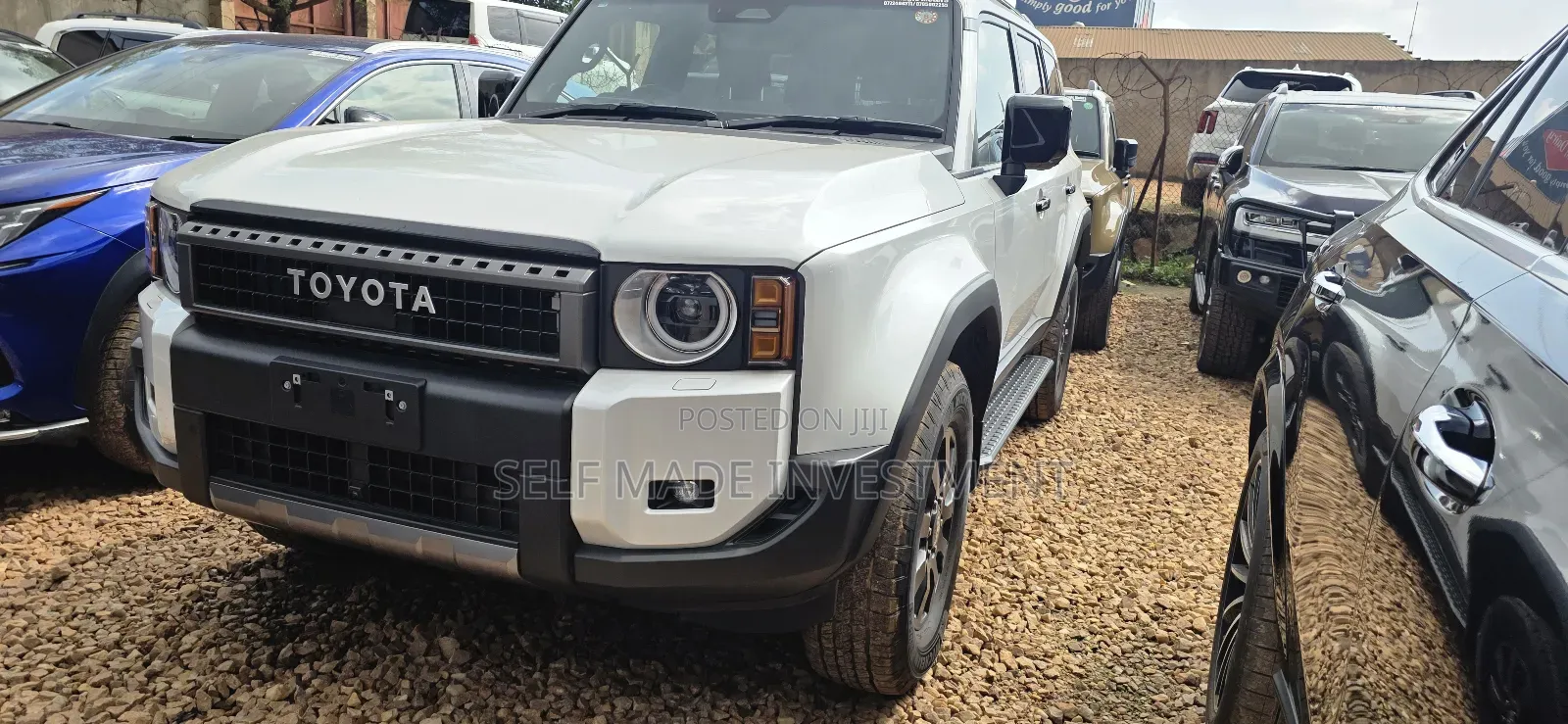 New Toyota Land Cruiser Prado 2025 White