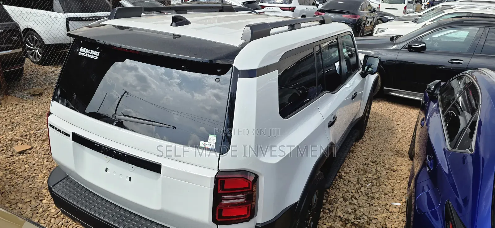New Toyota Land Cruiser Prado 2025 White