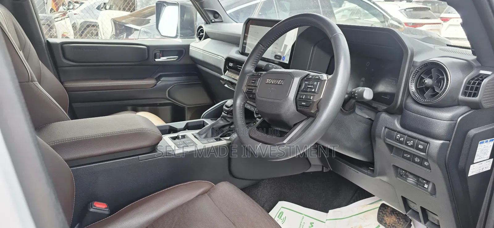 New Toyota Land Cruiser Prado 2025 White
