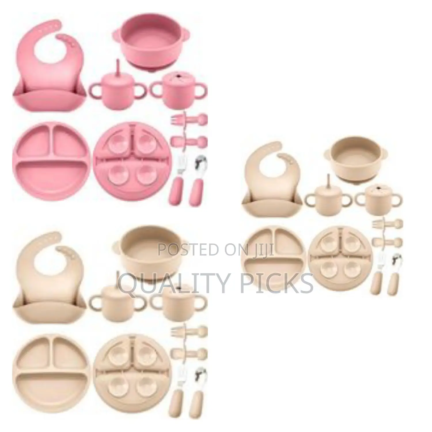 Baby Silicone Feeding Set