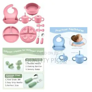 Baby Silicone Feeding Set