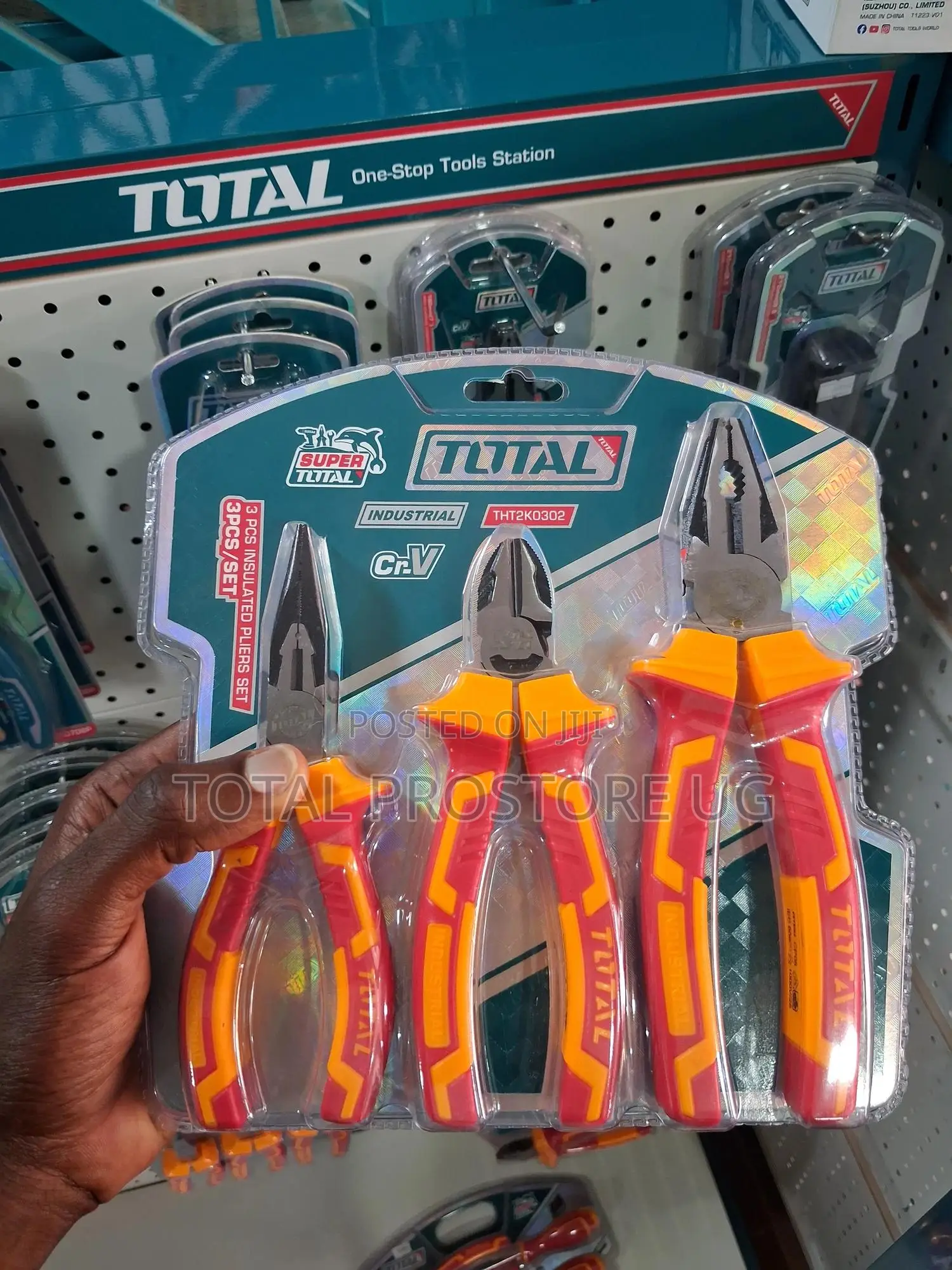 3pcs Insulated Pliers Set 8" 6"