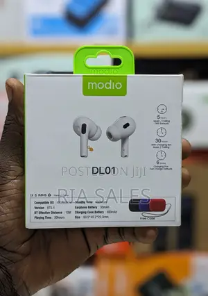 Wireless Earphones With Smart Touch Display, Anc