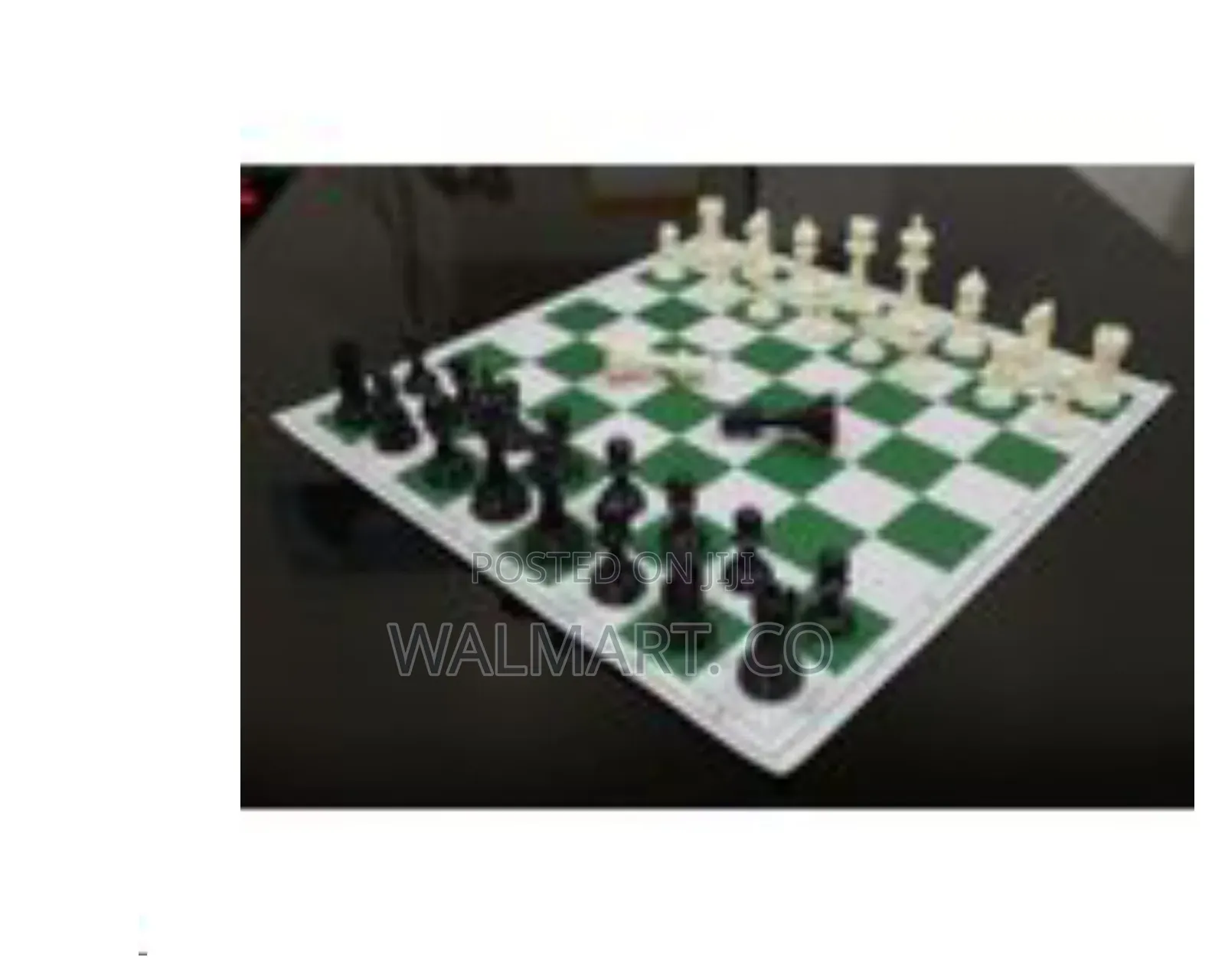 51cmx 51cm Foldable Tournament Chess Set With Solid Plastic Pieces