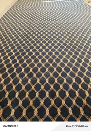 Blue Wall to Wall Woolen Carpets