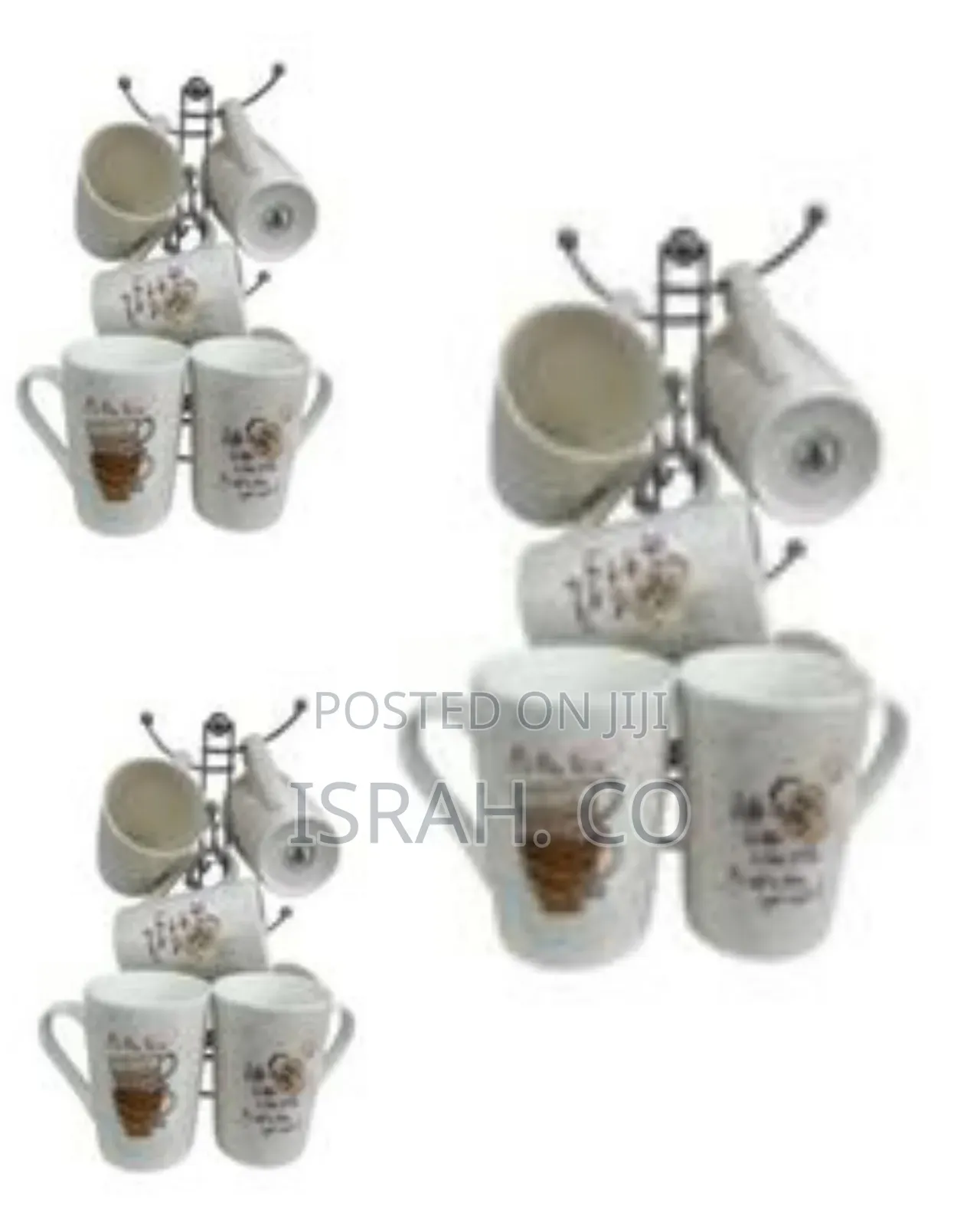 6-Piece Set of Multi-Design Drinking Cups