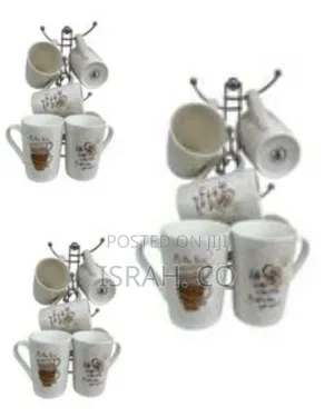 6-Piece Set of Multi-Design Drinking Cups