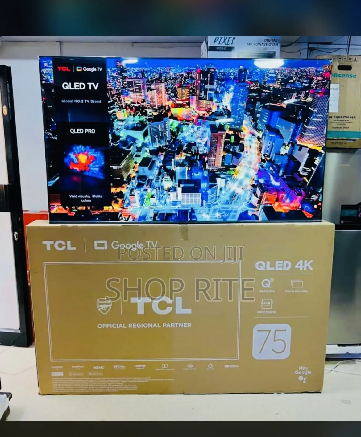 TCL 75 Inches Qled Smart Advanced TVS