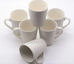 6 Piece Set of Ceramic Cups