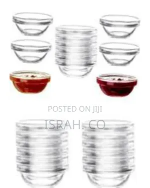 Luminarc Set of 12 Versatile Glass Prep Bowls / Ramekins