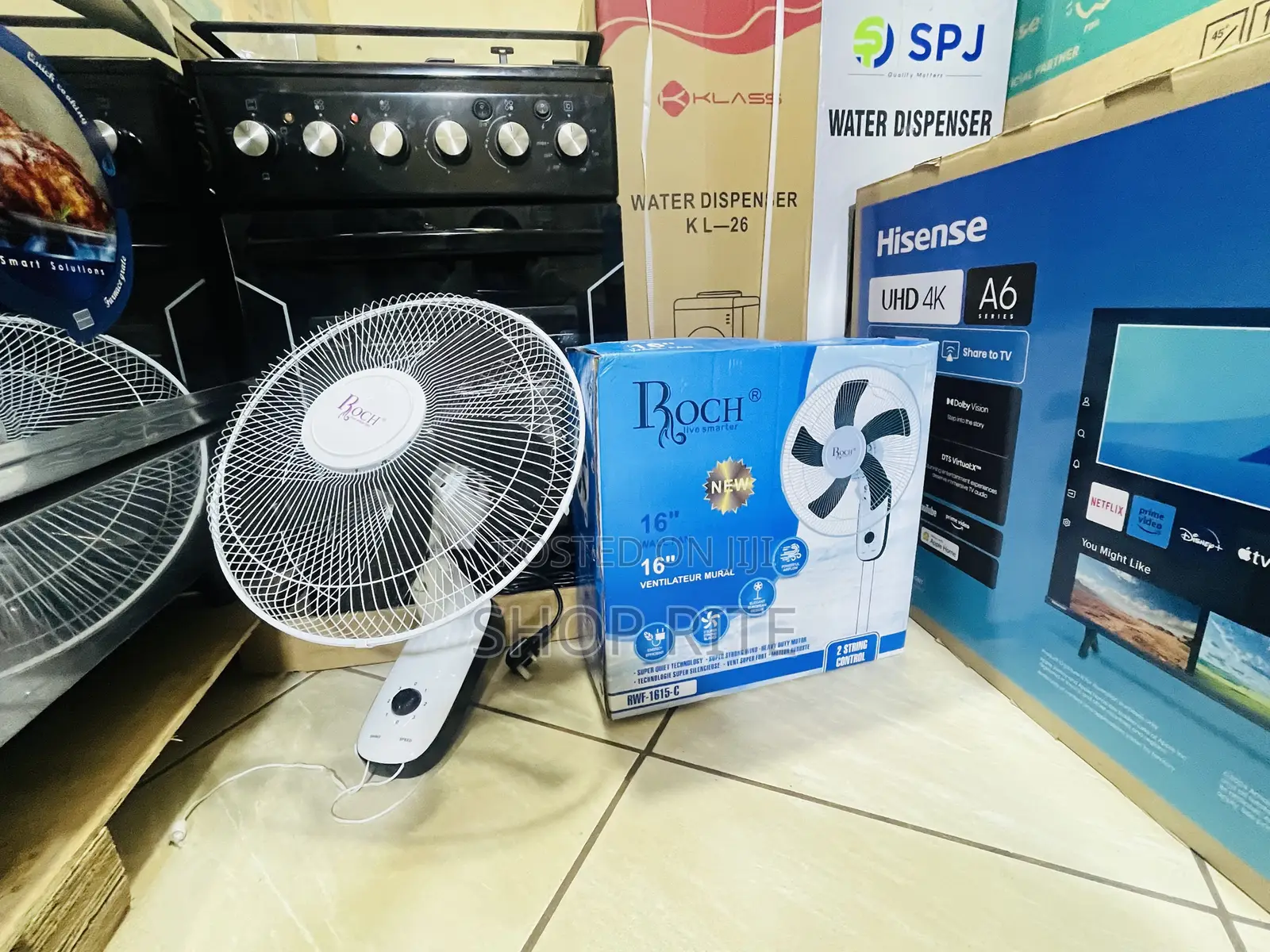 Roch 16 Inches Silent Wall Fan