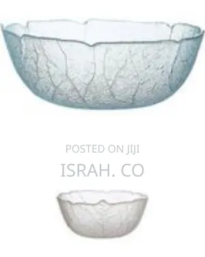 Decorative Glass Leaf Serving Bowl