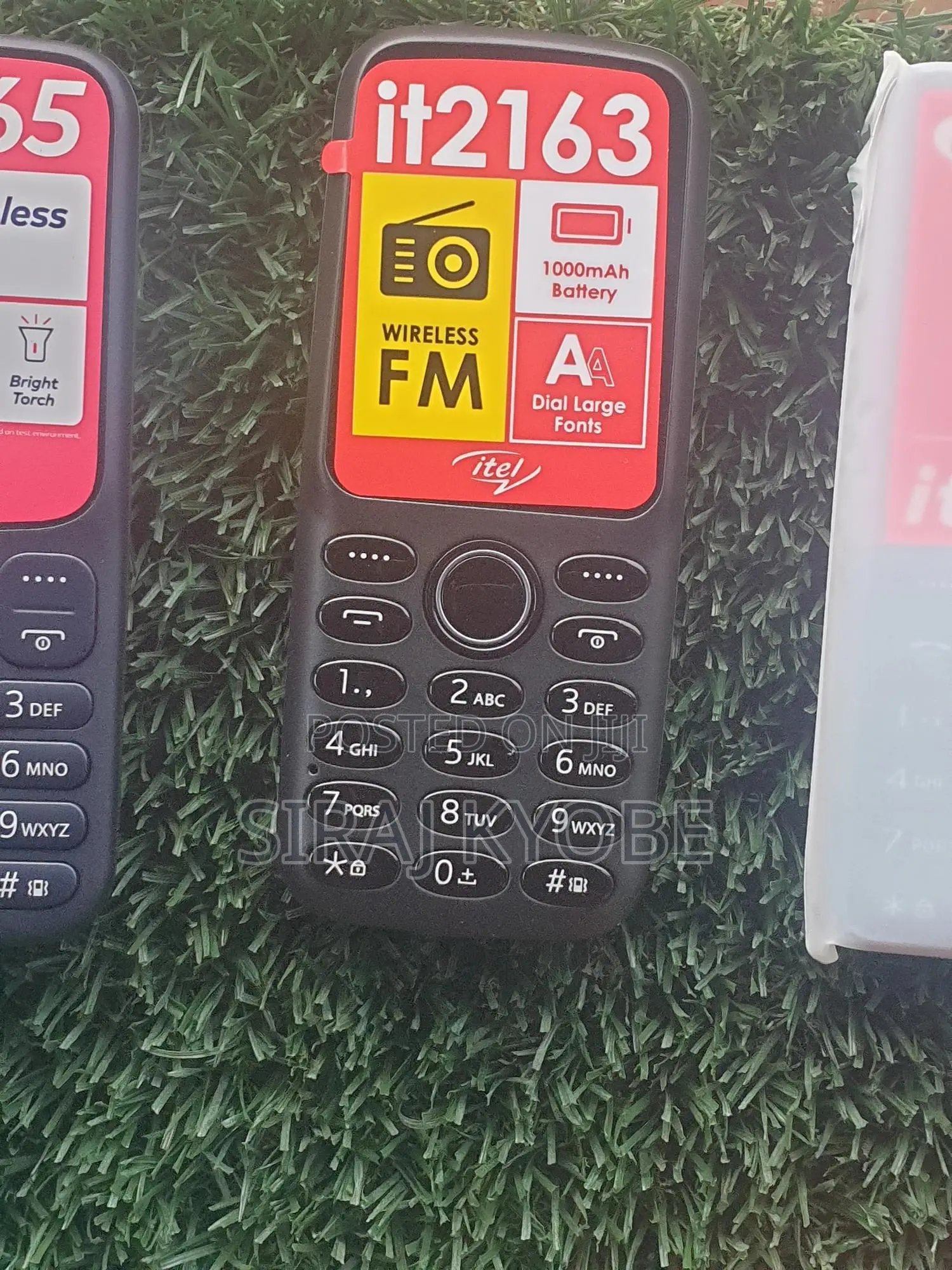 New Itel it2163 Black