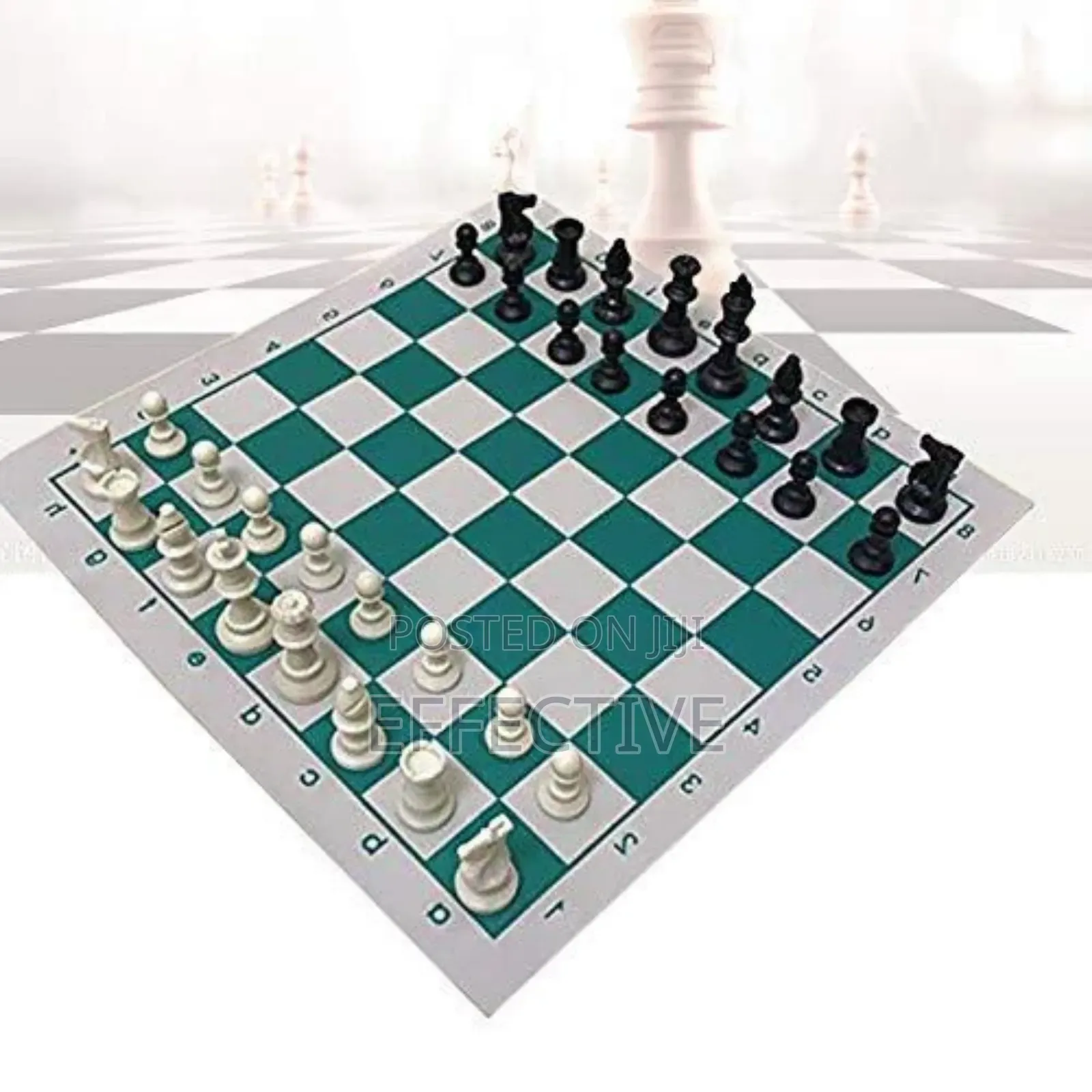 Portable Roll-Up Chess Set Big