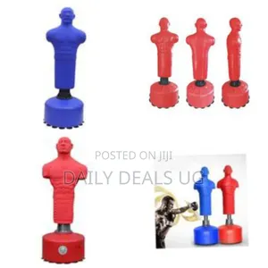 Freestanding Humanoid Punching Dummy / Body Opponent Bag - Multicolor