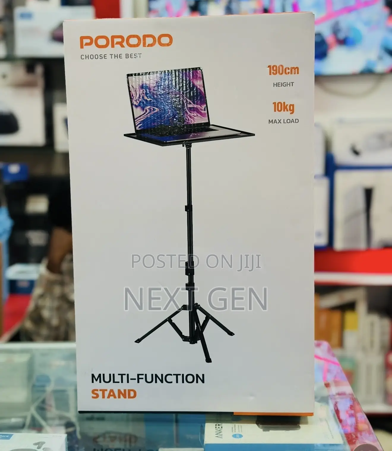Porodo Multi-Function Stand – For Laptops Projectors