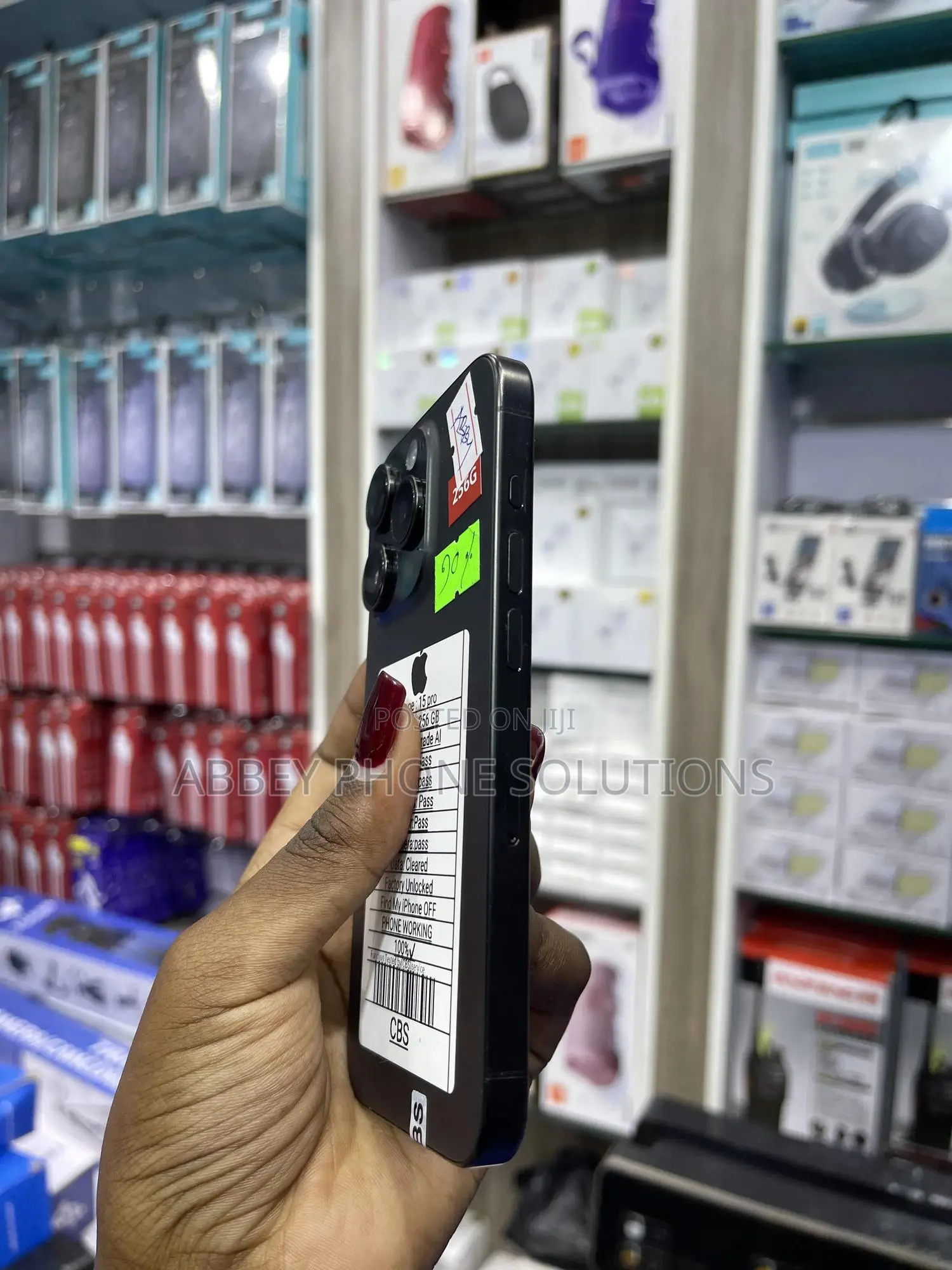 Apple iPhone 15 Pro 256 GB Black