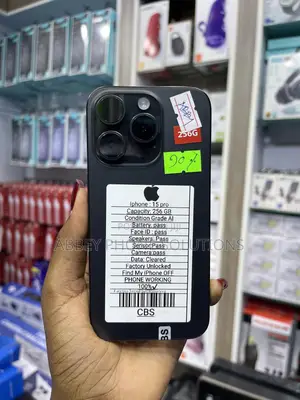 Apple iPhone 15 Pro 256 GB Black