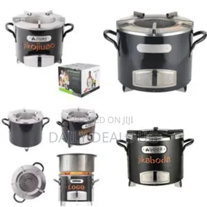 Efficient Charcoal Cooking Stove - Multicolor