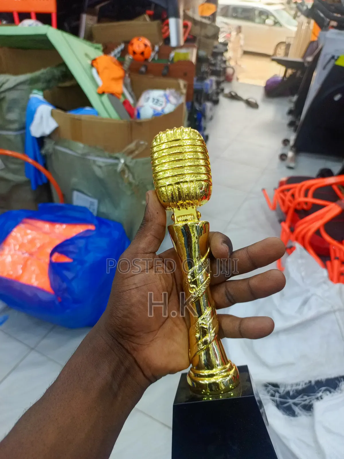 Golden Award Trophy